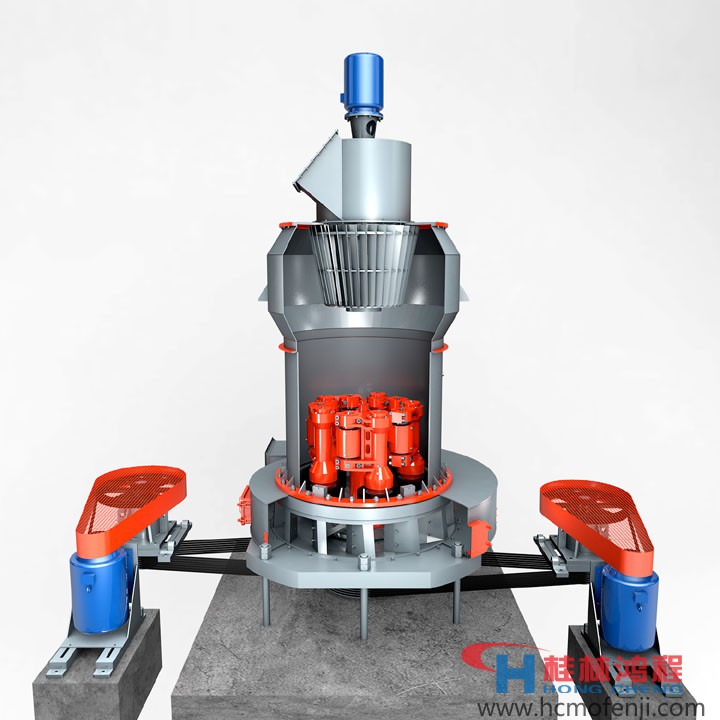 桂林鴻程磨粉機，雷蒙磨粉機升級版， HC1700縱擺磨粉機