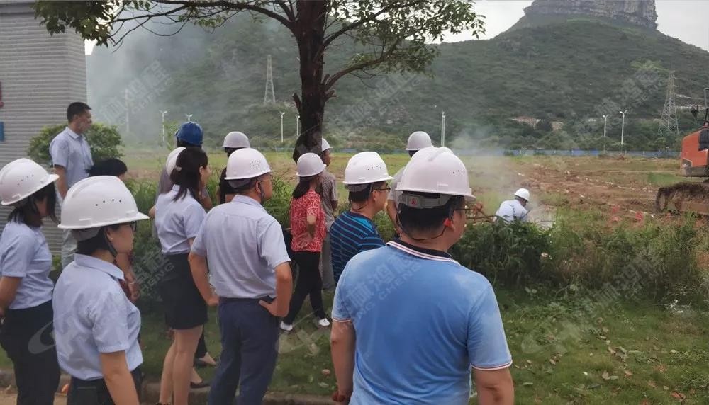 桂林鴻程機(jī)電設(shè)備有限公司廠區(qū)2#生產(chǎn)廠房開(kāi)工大吉！